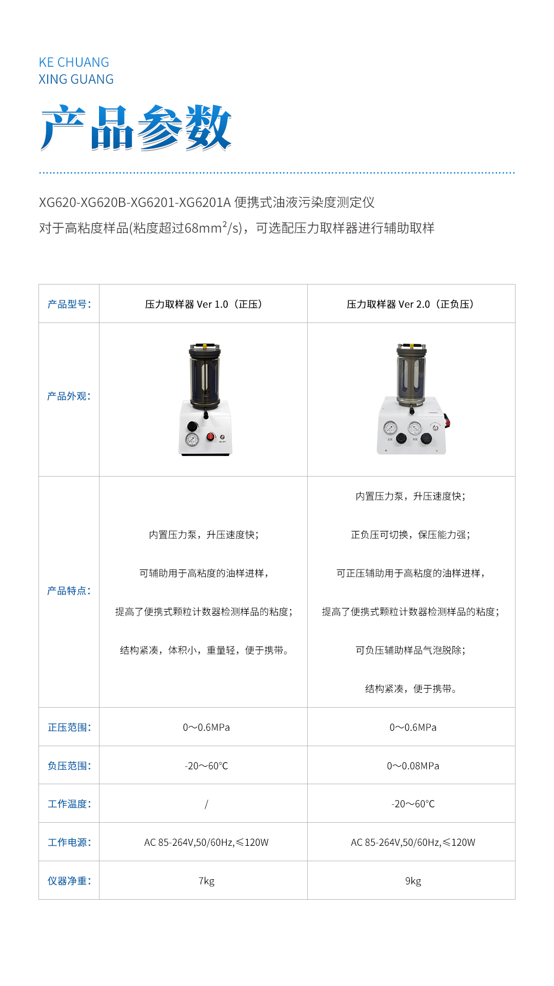 XG620B 便攜式油液污染度測定儀 XG620B 便攜式油液污染度測定儀